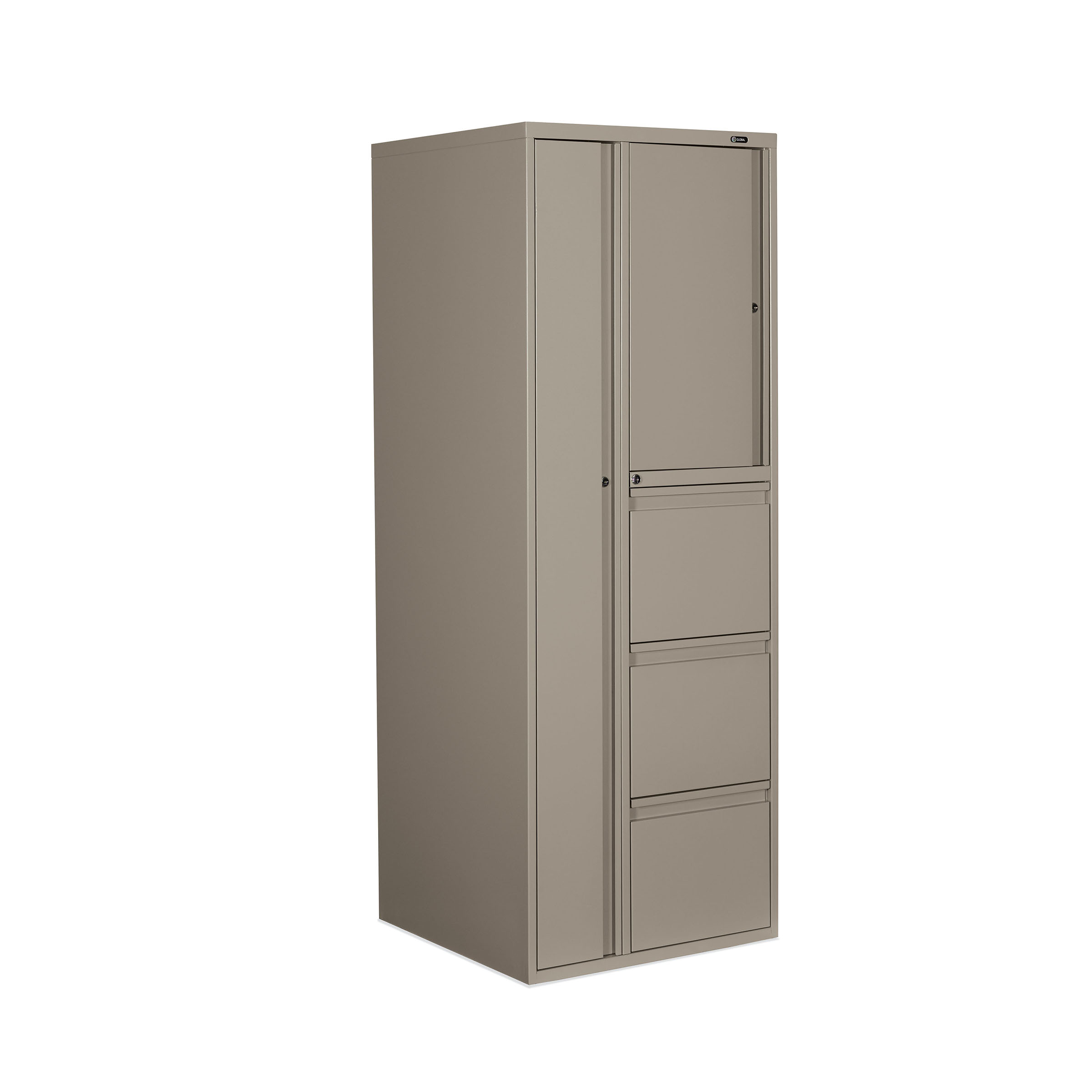 钢制文件柜|文件柜系列|办公家具|设计师家具|Meridian 私人高柜